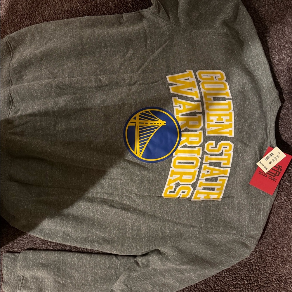 Golden State Warriors Gray Sweatshirt